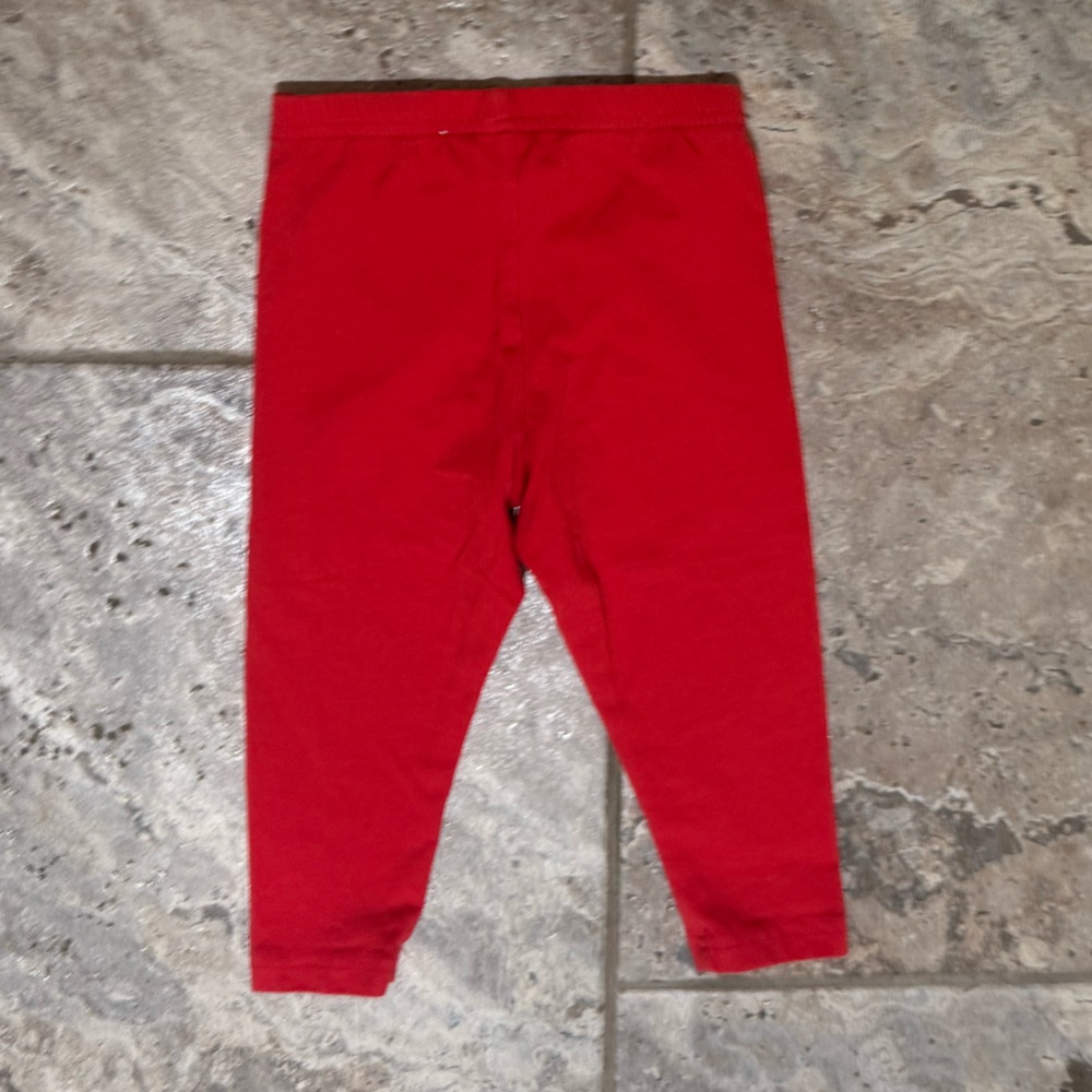 Size 24m Carter Red leggings